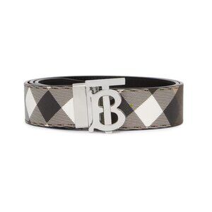 NWT - Burberry Reversible Monogram Motif Check Belt - Size 90 (36')